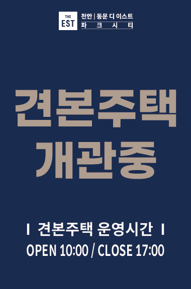 천안 동문디이스트 파크시티 분양 안내